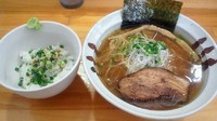 「【限定】ハマグリ出汁そば醤油700円＋蛤茶漬け100円」@麺屋 むじゃきの写真
