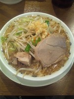 「野郎ラーメン（ニンニク）　６８０円」@野郎ラーメン 海浜幕張店の写真