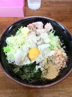 「ぶっチャーシュー塩まぜそば」@めん家 一麺惚の写真