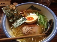 「塩ラーメン」@AFURI 恵比寿の写真