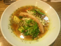 「季節野菜の和風カレー麺（700円）など」@自然派レストラン グレイト（GR8）の写真