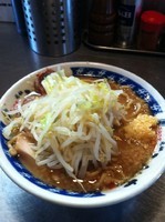 「小ラーメン、ニンニク」@らーめん大 蒲田店の写真