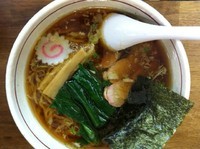 「中華そば　６５０円」@白河手打中華そば 若葉の写真