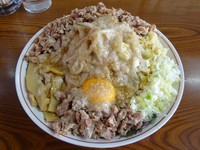 「油らーめん（800円）＋ほぐしチャーシュー（150円）」@ラーメン大 西荻店の写真
