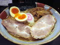 「特製らーめん（ネギ抜き）＋大盛り、900円＋100円」@らー麺 夢あかりの写真