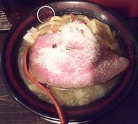 「【限定】 和牛王：1000円」@すごい煮干ラーメン凪 渋谷東口店の写真