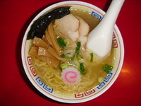 「ミニ気仙沼ラーメン潮味　５５０円」@かもめ食堂の写真