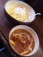 「つけ麺(醤油・あつもり)」@麺屋宗 とりそば総本店の写真
