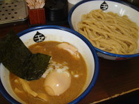 「あじ玉つけめん」@つけめん 玉 本店の写真