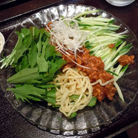 「ジャージャー麺セット　￥７８０」@吉龍軒の写真