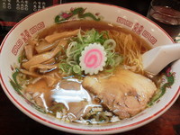 「中華そば(大盛り)」@中華そば 正田食堂の写真