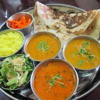 「ランチセット食べ放題（９８０円）」@インドレストラン ラッキーの写真