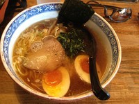 「ラーメン＋のり玉（￥600＋￥100）」@洋光台ラーメン 千客万来の写真