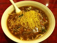 「フカヒレラーメン (1100円)」@中華料理 家宴の写真