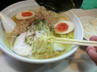 「塩ワンタン麺」@桜台らぁ麺 美志満の写真