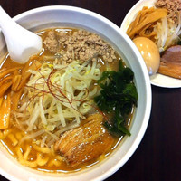 「特製海老だしの味噌らーめん」@海老だしの哲の写真