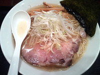 「野菜と煮干しの塩そば(780円)」@煮干しらーめん青樹 立川店の写真