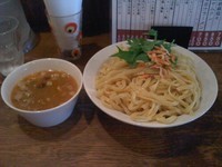 「海老出汁醤油つけ麺、特盛り」@ガハハ食堂の写真