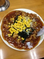 「焼肉冷やし」@中華 大進の写真