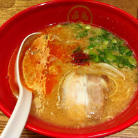 「味噌豚骨＋辛肉味噌 （900円）」@TOKYO 豚骨 BASE MADE by 博多一風堂 ecute品川サウス店の写真