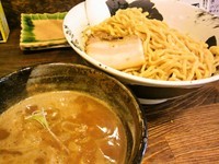 「もつつけ麺」@おとんば製麺所の写真