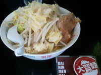 「鶏郎中（７５０円）野菜増し・ニンニク・アブラ」@潮中華 KAZEの写真