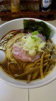 「醤油らーめん　大盛　750円」@燵家製麺の写真