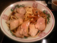 「高井田風中華そば大肉増し」@宮崎郷土料理 どぎゃんの写真