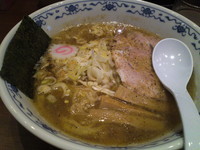 「中華そば　OPEN特価500円」@煮干中華そば 鈴蘭 新宿店の写真