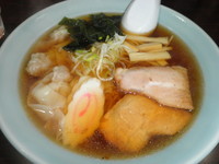 「ワンタンメン　７５０円」@居酒屋麺処  一丁の写真