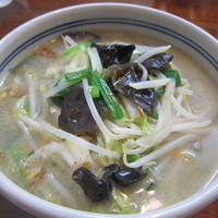 「野菜タンメン（７５０円）」@知味笑龍 深澤ラーメンの写真