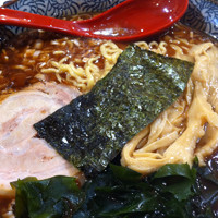 「魚豚ラーメン+大盛り」@屯ちん SUNAMO店の写真