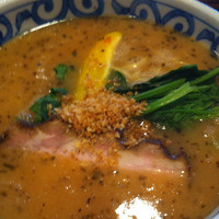 「トマトジョニー+替玉」@らー麺屋 バリバリジョニーの写真