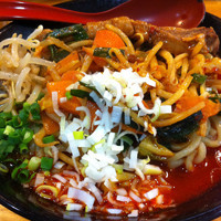 「カラブッカケ+大盛り+白飯」@カラツケグレの写真