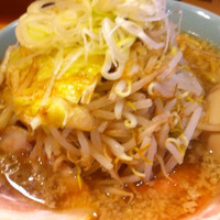 「ガチ豚骨醤油+大盛り」@麺処 かね扇の写真