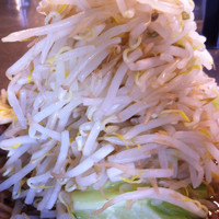 「ラーメン+中盛り+野菜増し」@ラーメン大 堀切店の写真