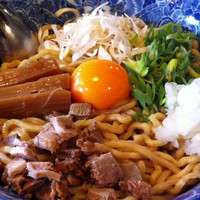 「醬玉そば+大盛り+殿様セット」@麺香房 天照の写真