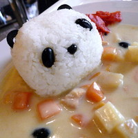 「カレー ｄｅ パンダ 800円」@上野グリーンサロンの写真