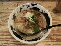 「【期間限定】牛スジ塩そば（￥850）」@麺場 ハマトラの写真