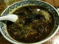 「麻婆茄子ラーメン（８４０円）」@中国ラーメン 揚州商人 流山店の写真