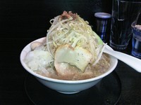 「豊橋ラーメン750円，野菜多し100円」@麺の坊 男晴れの写真