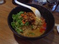 「采采メン、大盛、坦々味」@横濱家 鶴川店の写真