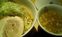 「塩つけ麺 880円 ＋大盛 100円」@塩逸品 五代目けいすけ 本店の写真