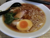 「地鶏と魚貝の醤油（650円）」@東京いまむらの写真