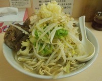 「ラーメン(ﾆﾝﾆｸ)700円」@自家製ラーメン 大者の写真
