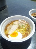 「Roast煮干しQuartet　500円　（阿吽）」@ラーメンフェスタin小布施の写真