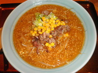 「肉みそらーめん 850円」@食べ処呑み処 柳ばしの写真