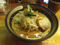 「辛味噌750円+にんにく50円＝800円」@上州山賊麺 大大坊の写真