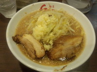 「東京ガツ盛二郎らーめん（並）」@麺屋 GOO ～noodle house～の写真