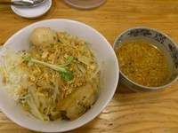 「まぜそば￥750＋サービス券で味玉」@つけめんTETSU さいたま特別版の写真